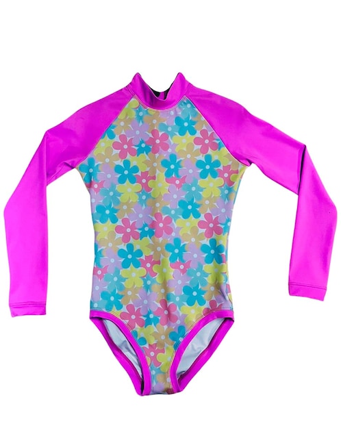 Bodysuit Sunset T estampado floral para niña