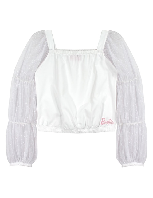 Blusa Barbie para niña