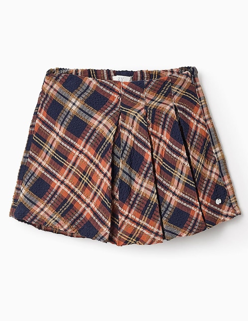Falda short Zippy para niña