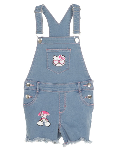 Overol Hello Kitty de algodón para niña