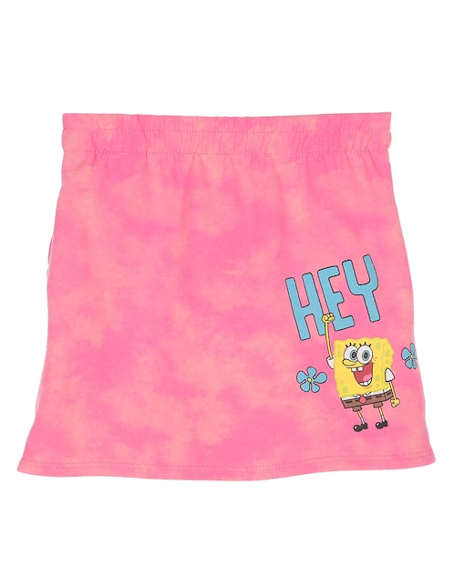 Falda Bob Esponja para niña