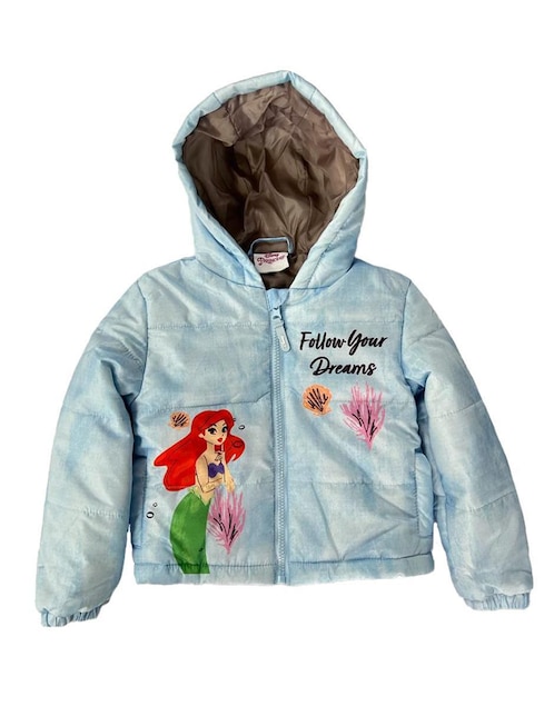Chamarra Disney Ariel para niña