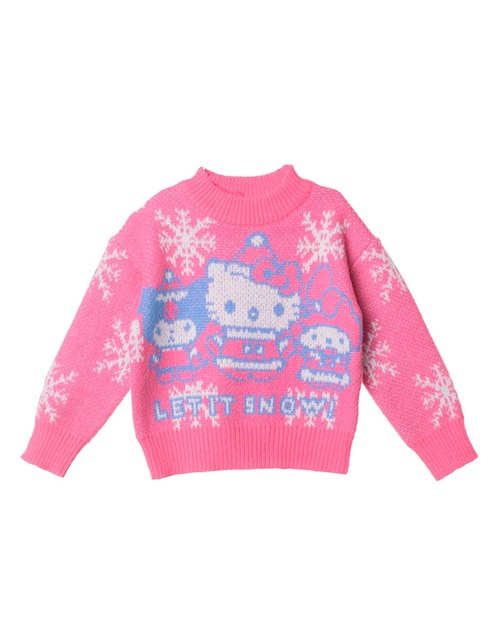 Suéter navideño Hello Kitty and Friends para niña