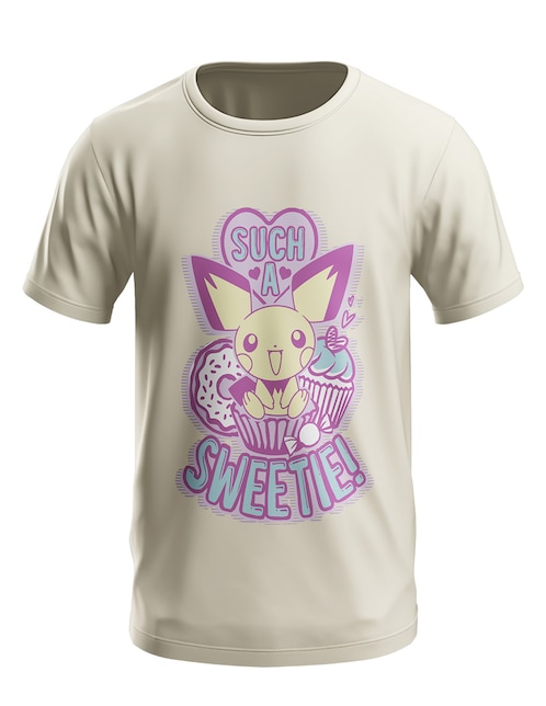 Playera Pokémon Such A Sweetie! manga corta para niña