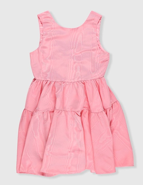 Vestido Bardot Junior manga regular para niña