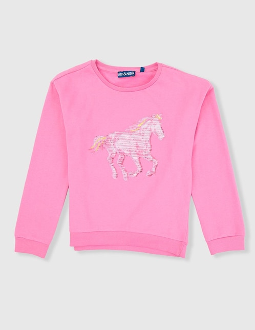 Sudadera Matt & Megan para niña