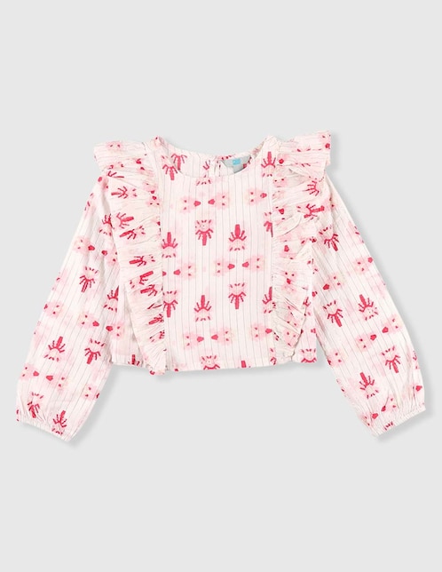 Blusa Piquenique para niña