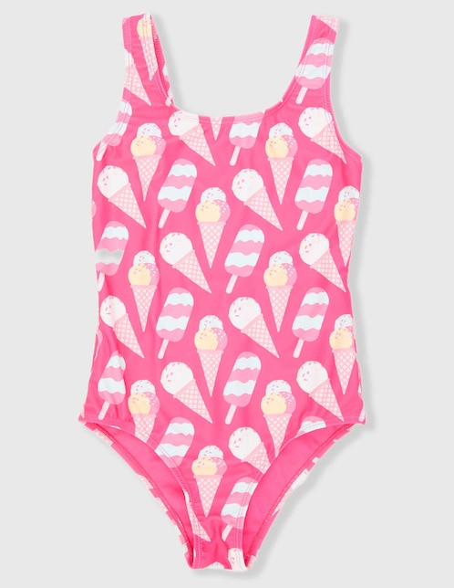 Traje de baño completo Piquenique para niña