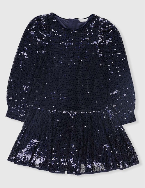 Vestido Piquenique Collection manga globo para niña