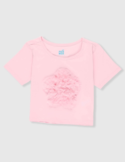 Playera manga corta para niña 1