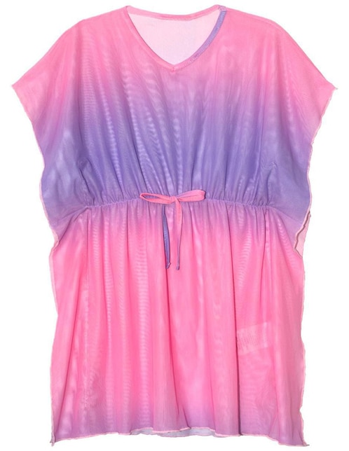Salida de playa vestido Skysoul con jareta simulada para niña