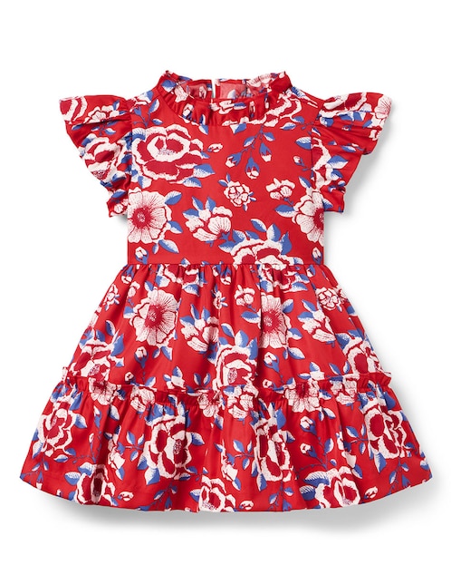 Vestido Janie And Jack manga mariposa para niña