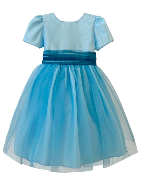 Vestido manga regular para niña 1