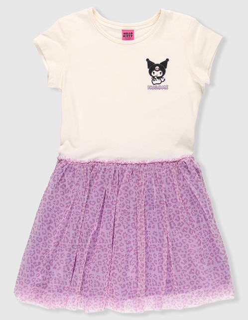 Vestido Hello Kitty Kuromi para niña