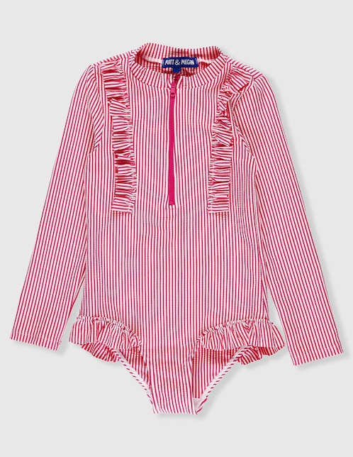Traje de baño completo Matt & Megan para niña