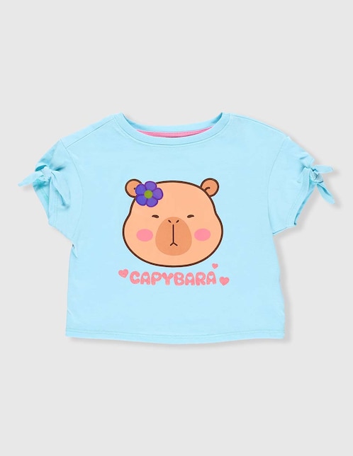 Playera Guz manga corta para niña