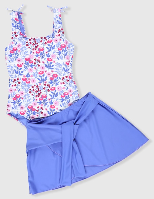 Conjunto traje de baño Piquenique para niña