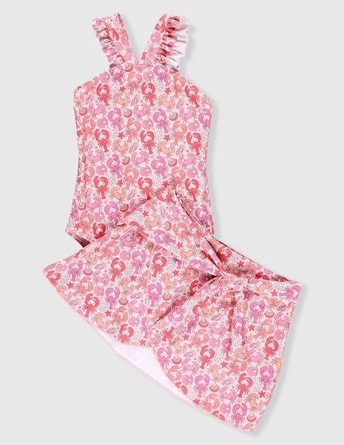 Traje de baño completo Piquenique para niña