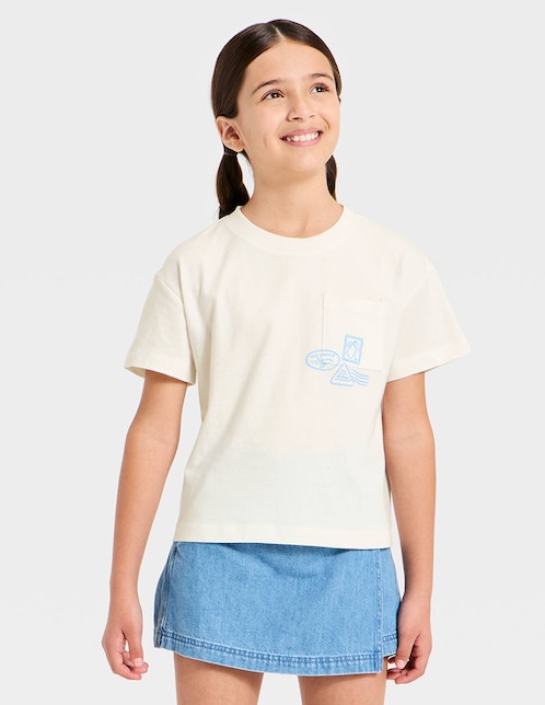 Playera Cat & Jack manga corta para niña