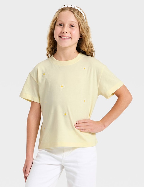 Playera manga corta para niña 1