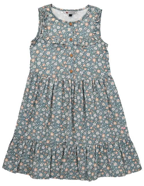 Vestido Ferrioni Lady manga regular para niña