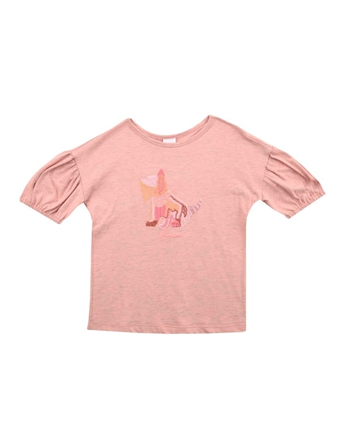 Playera Ferrioni Beck manga corta para niña
