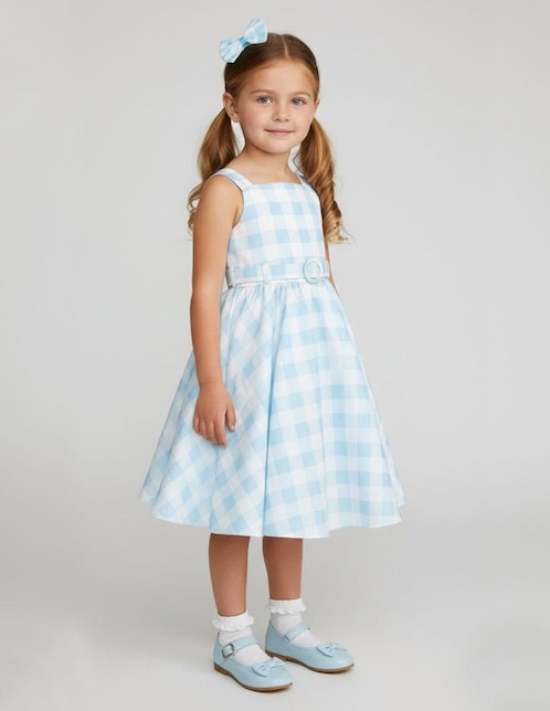 Vestido Gerat sin manga para niña