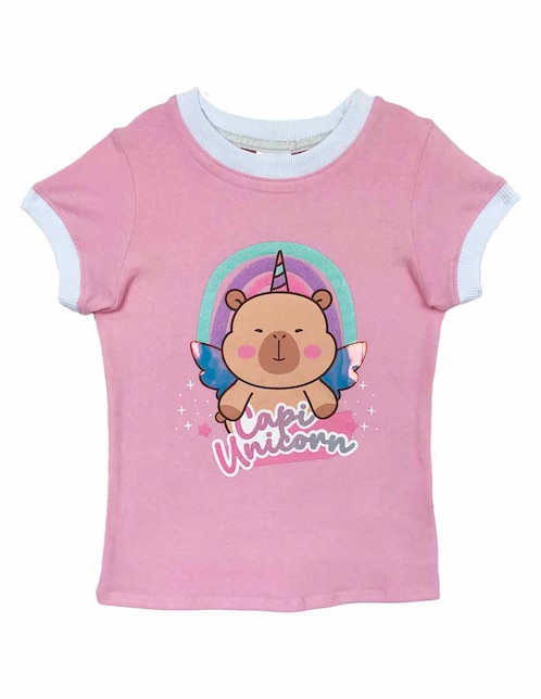 Playera Guz manga corta para niña