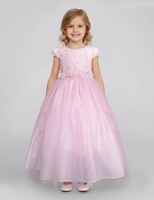 Vestido Gerat manga cap para niña