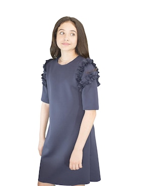 Vestido Carana manga regular para niña