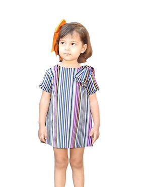 Vestido Carana manga regular para niña