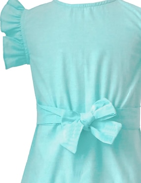 Vestido Carana manga volantes para niña