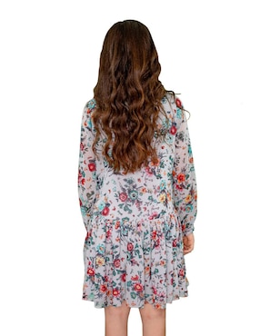 Vestido Carana manga regular para niña
