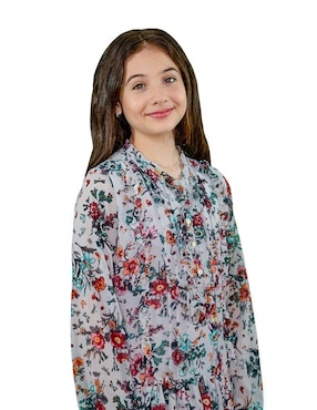 Vestido Carana manga regular para niña