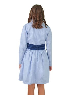 Vestido Carana manga regular para niña