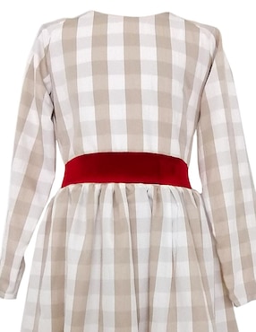 Vestido Carana manga ranglán para niña