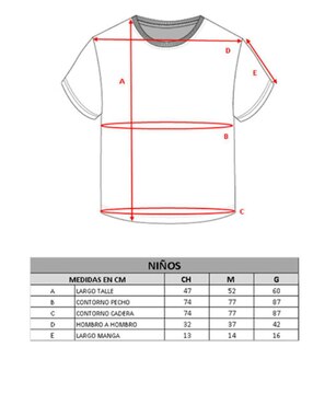Playera Generra manga corta para niña