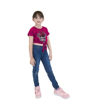 Blusa Tropicana Licencia Minnie Mouse para niña