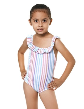 Traje De Baño Completo Relax Beach Para Niña