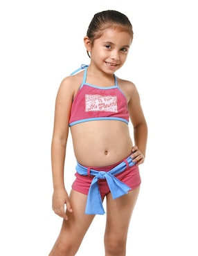 Traje De Baño Bikini Maxima Swimwear Para Niña