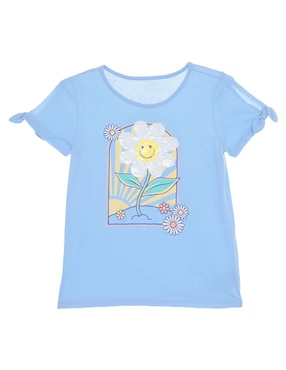 Playera The Children's Place Manga Corta Para Niña