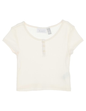 Playera The Childrens Place manga corta para niña