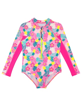 Traje De Baño Completo Sunskin Fantasia Para Niña