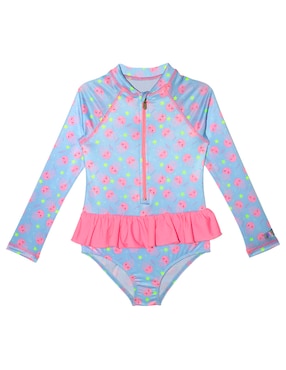 Traje De Baño Completo Sunskin Fantasia Para Niña