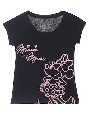 Playera Disney Manga Corta Para Niña