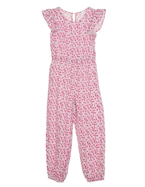 Jumpsuit Piquenique De Algodón Para Niña