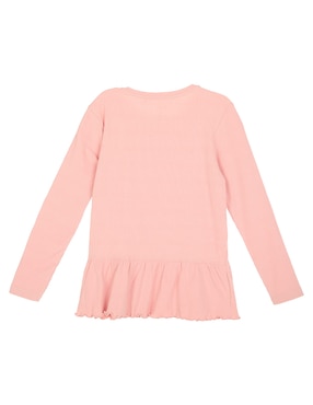 Playera Matt & Megan manga larga para niña
