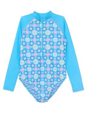 Traje De Baño Completo Piquenique Para Niña