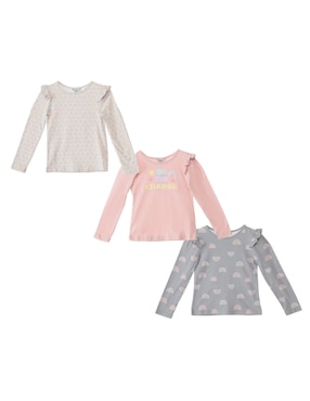 Set De Blusa Piquenique Para Niña