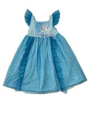 Vestido Disney Elsa Para Niña